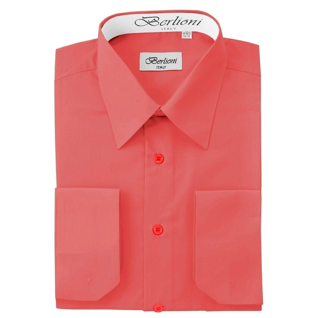 Men’s Premium Formal Shirt for Suits in Red Colour