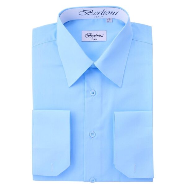 Premium Formal Shirt for Suits in Blue Colour