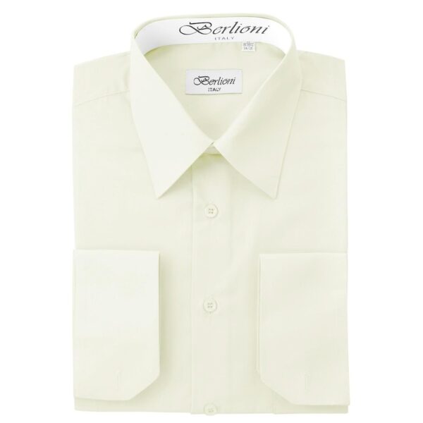 Men’s Premium Formal Shirt for Suits in White Colour