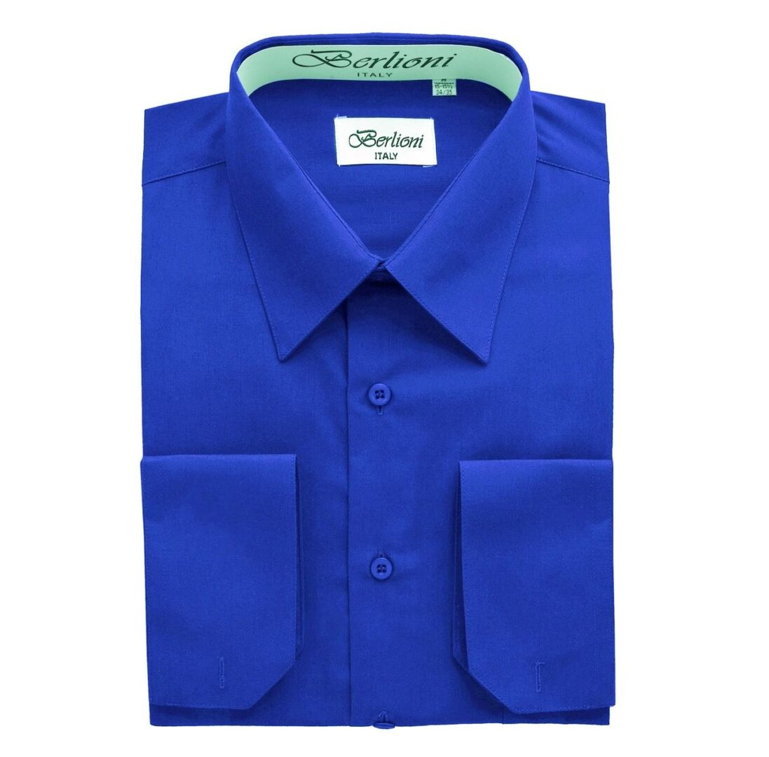 Men’s Formal Shirt for Suits in Blue Colour