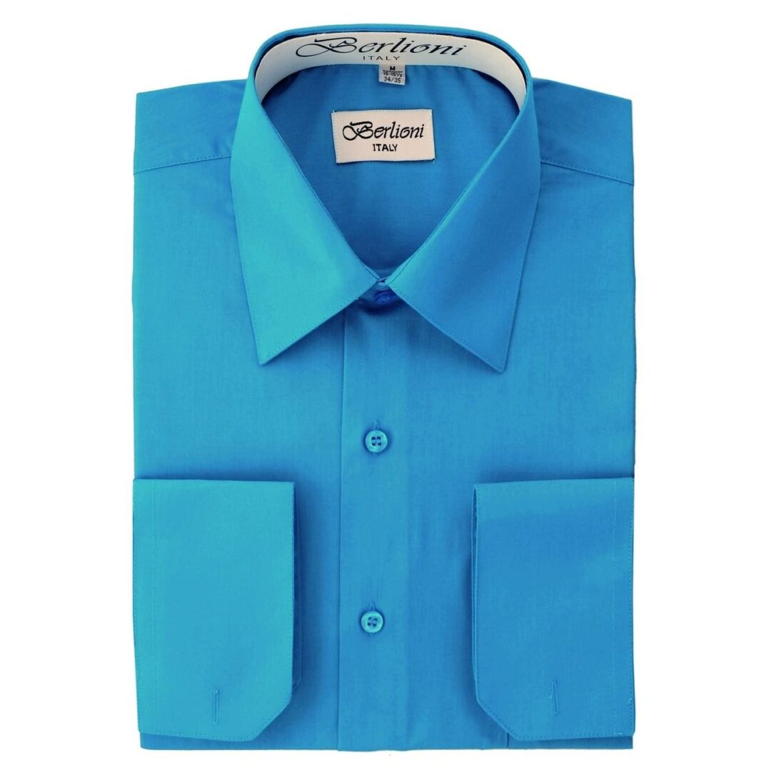 Men’s Premium Formal Shirt for Suits in Sky-Blue Colour