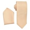 Champagne NeckTie Set for Suits & Tuxedos Champagne NeckTie Set for Suits & Tuxedos