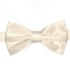 Premium Solid Off-White Vest BowTie Set for Suits