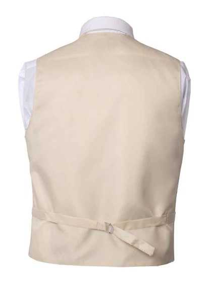 Premium Solid Off-White Vest Set for Suits