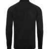 Men’s Premium Black Slim Fit Knitted Pullover Turtleneck Sweater