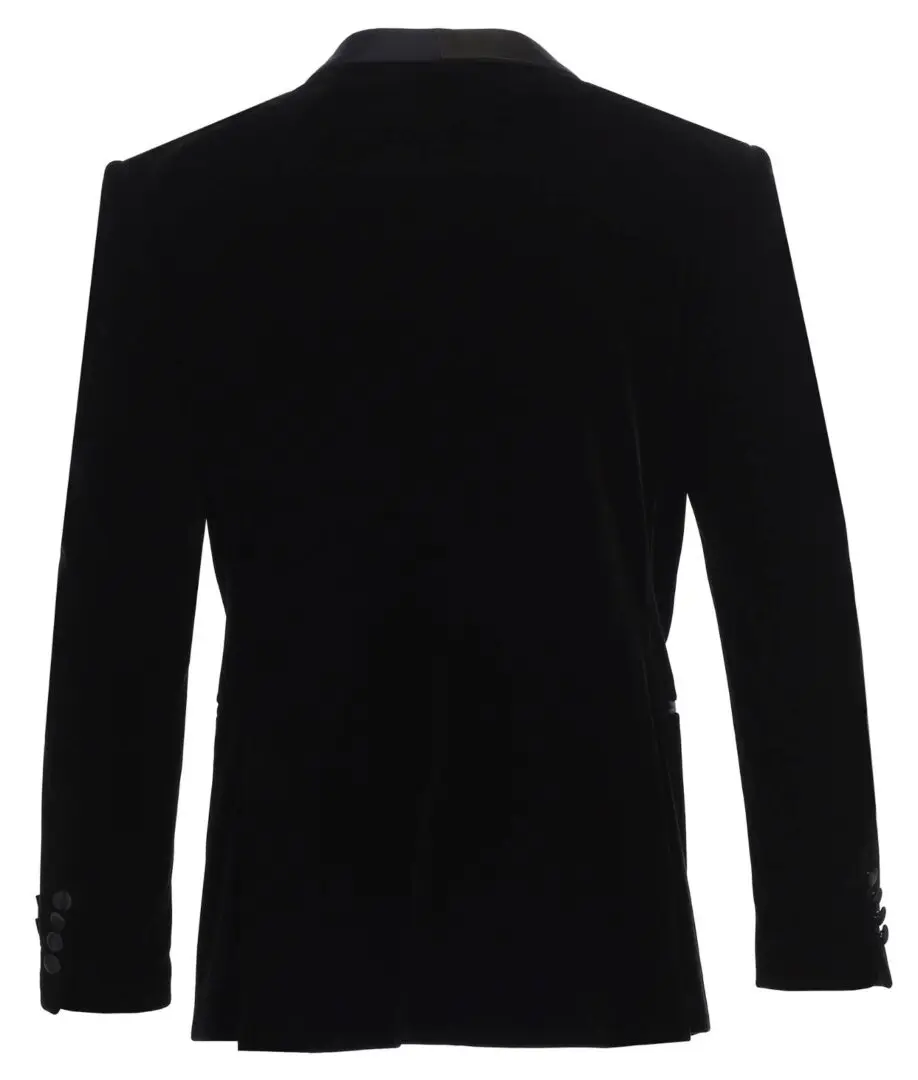 Premium Black on Black Slim fit Shawl Lapel Tuxedo