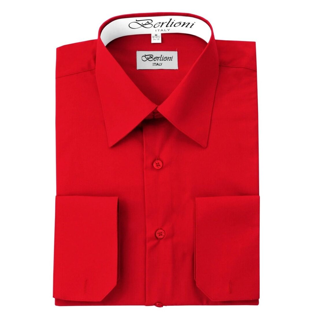 Red Formal Shirt for suits