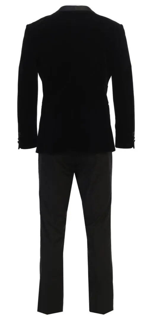 Premium Black on Black Slim fit Five Piece Shawl Lapel Tuxedo Set