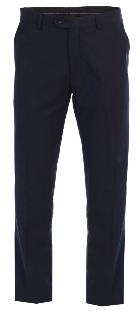 Premium NavyBlue Slim Fit Three Piece Two Button Suit with Pants