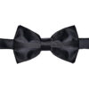 Premium Solid Black BowTie and Vest For Suits