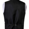 Premium Black Solid Vest For Suits & Tuxedos