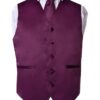 Men’s Solid Purple Vest