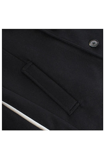 Cashmere Topcoat Outerwear Overcoat Black
