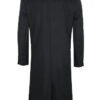 Black Long Jacket-Wool and Cashmere Outerwear Overcoat Black Long Jacket-Wool and Cashmere Outerwear Overcoat
