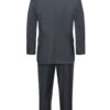 Premium Charcoal Gray-Dark Grey Modern Fit Three Piece