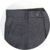 Charcoal Gray Dark Grey Modern Fit Three Piece Two Button Suits