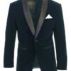 Hunter Green Slim Fit Shawl Lapel Velvet Jacket Hunter Green Slim Fit Shawl Lapel Velvet Jacket