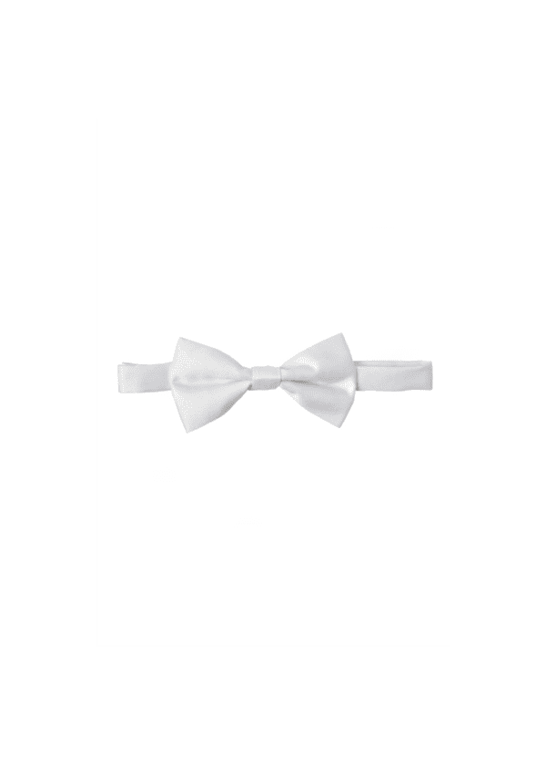 Premium White Bow Tie For Suits and Tuxedos