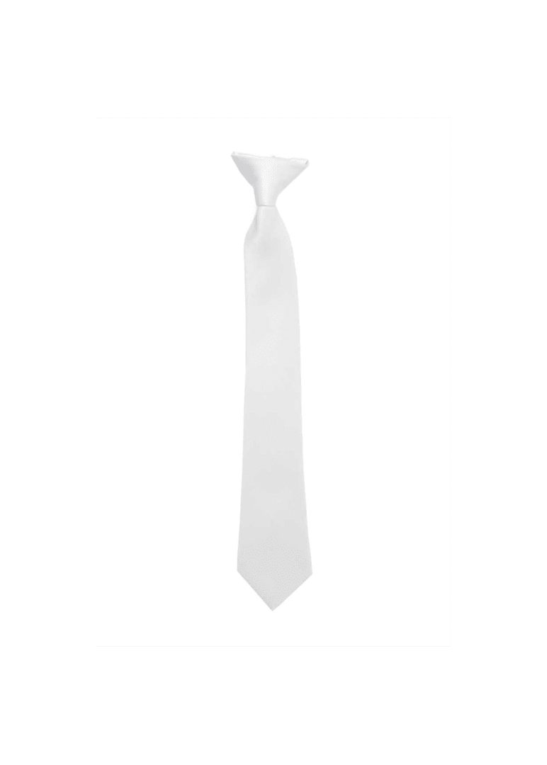 Turquoise Clip-on Necktie for Suits and Tuxedos