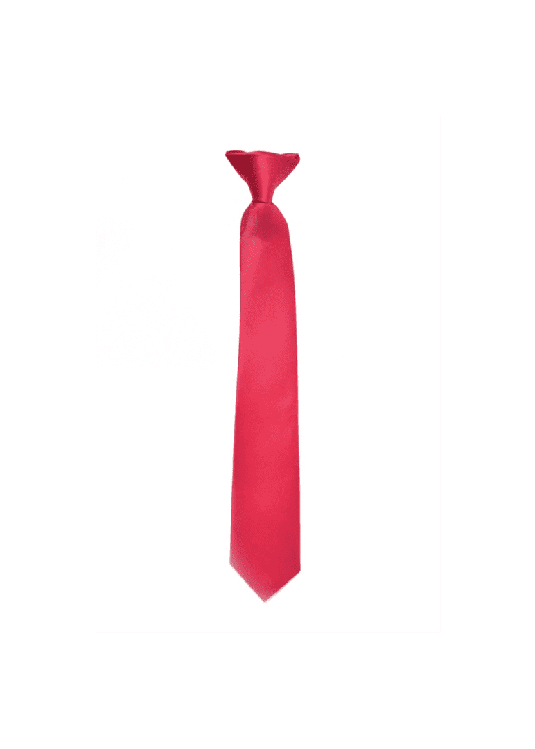 Premium Turquoise Clip on Necktie for Suits in Solid Color