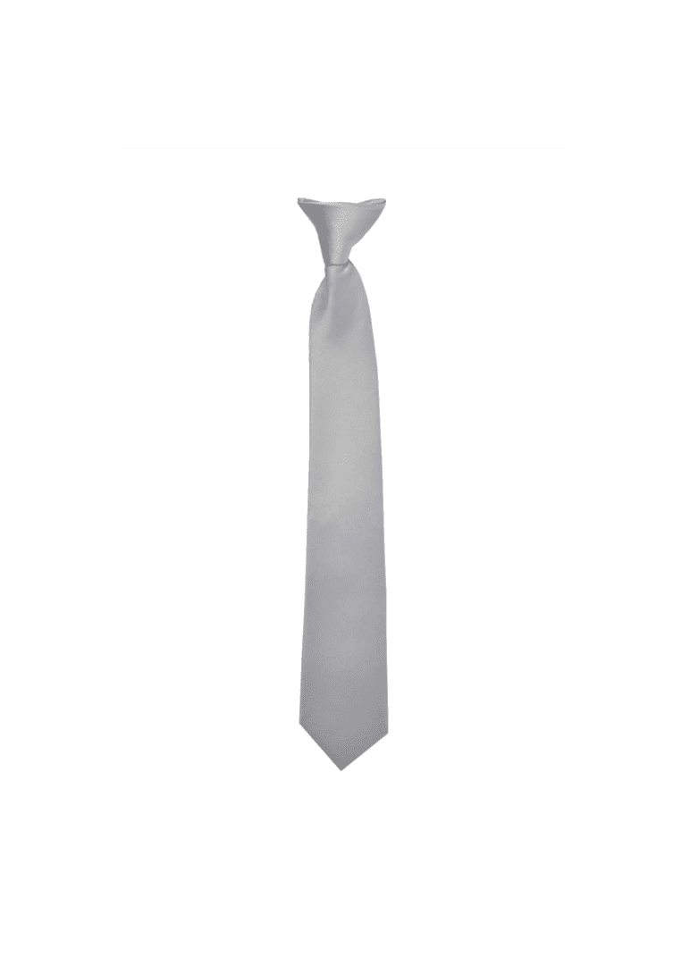 Turquoise Solid Color Clip-On Neckties for Tuxedos