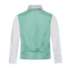 Premium Solid Aqua Formal Vest Bow Tie Three Piece Set for Suits