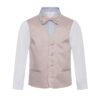 Solid Light Pink Formal Vest Three Piece Set for Suits & Tuxedos Solid Light Pink Formal Vest Three Piece Set for Suits & Tuxedos