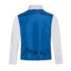 Premium Solid Royal Blue Formal Vest Three Piece Set Tuxedos