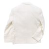 Boys Premium Egg-White Five Piece Suit Set With NeckTie