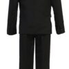 Men's Black Five Piece Shawl Lapel Tuxedo wirh Bowtie Set