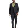 Men's Dark-Grey Three Piece suit Set