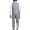 Premium Light-Gray Three Piece suit Set