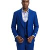 Men's Premium Royal-Blue Three Piece suit Set Men's Premium Royal-Blue Three Piece suit Set
