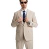 Premium Tan-Beige Three Piece suit Set Premium Tan-Beige Three Piece suit Set