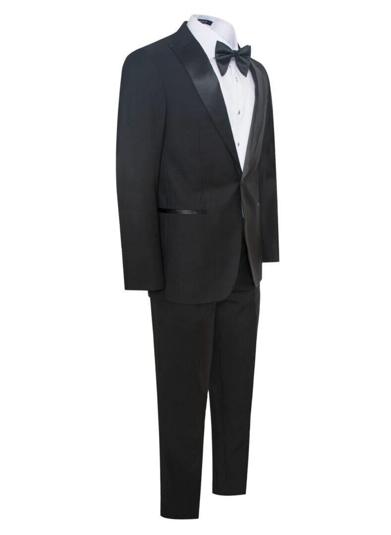 Men's Premium Black 8 Piece suit