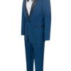 Men's Royal Blue 8 Piece suit with Pocket square