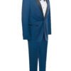 Men's Royal Blue 8 Piece suit with Pocket square set