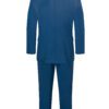 Men's Premium Royal Blue 8 Piece suit with Pocket square set