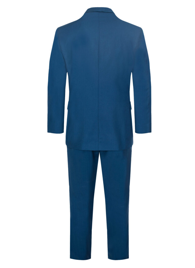 Men's Premium Royal Blue 8 Piece suit with Pocket square set