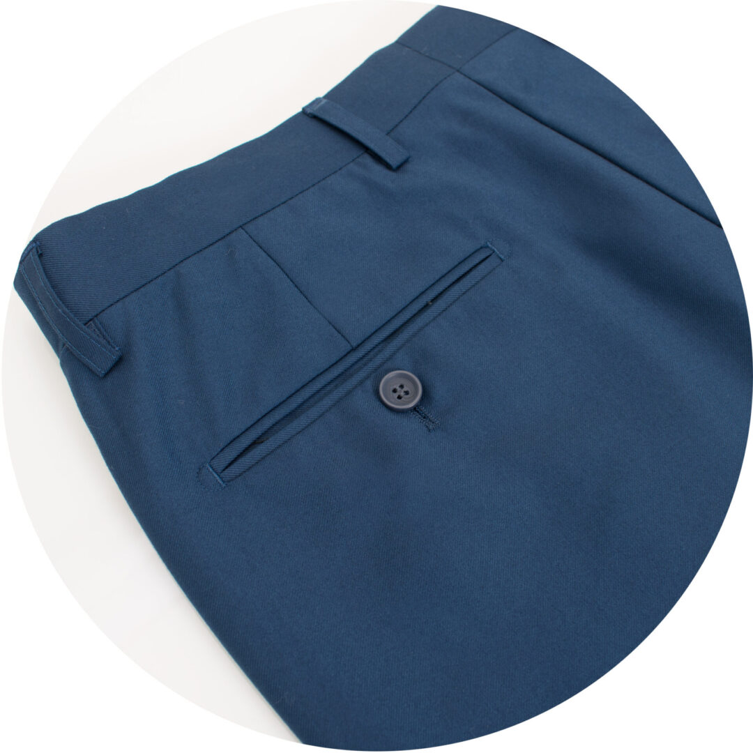 Premium Royal Blue 8 Piece suit with Pocket square set