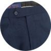 Men's Navy Blue 8 Piece suit set with Pocket square