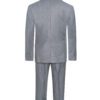 Boys Premium Light Gray-Light Heather Grey 8 Piece Suit