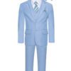 Baby Blue 8 Piece notch lapel suit set & Bow Tie Baby Blue 8 Piece notch lapel suit set & Bow Tie