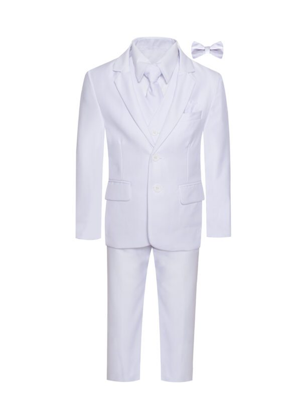 Premium White 8 Piece Suit Set Includes complimentary garment bag