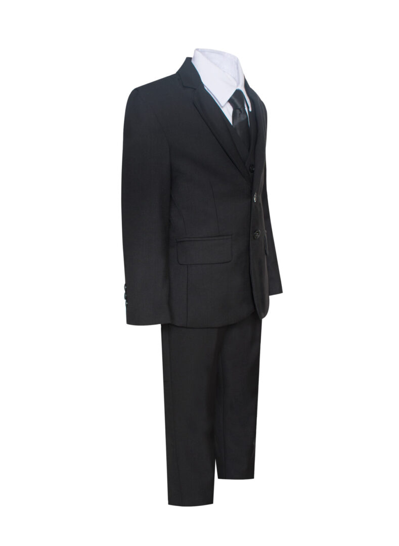 Premium Black 8 Piece with popular notch lapel Suit Set