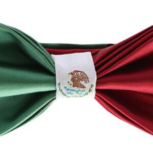 Mexico Flag Bow Tie Mexico Bowtie
