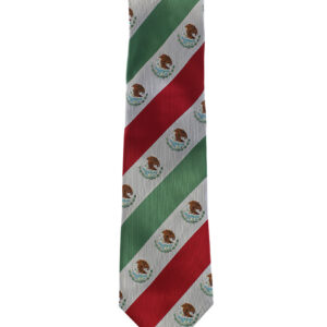Beautiful Mexican Flag Necktie Mexico Patriotic TIE