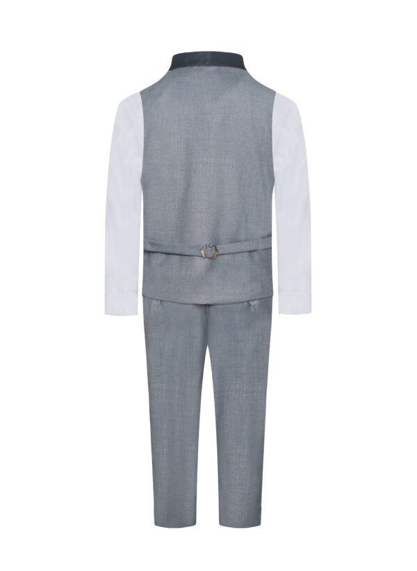 Boys premium seven piece shawl lapel vest set Includes Vest