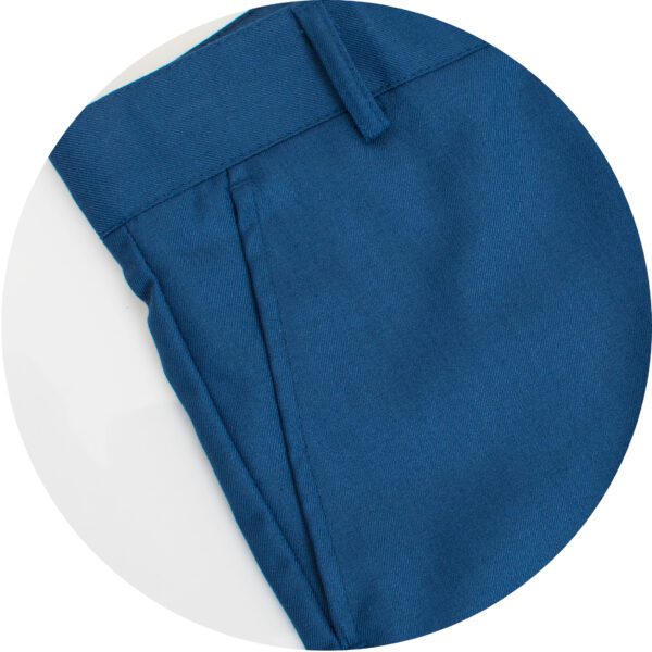 Royal Blue Eight Piece Notch lapel suit set Includes Pants