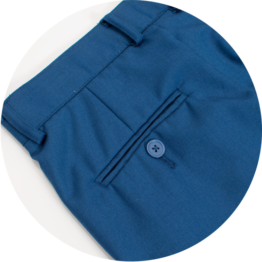 Premium Royal Blue Eight Piece Notch lapel suit set Includes Jacket